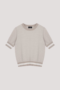 Pattern Knit Blouse