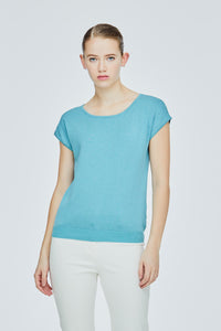 Round Neck Knit Top