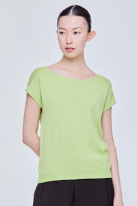 Round Neck Knit Top