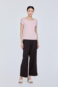 Round Neck Knit Top