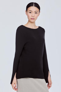 Slit Sleeves Sweater
