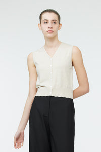 Buttondown Knit Vest