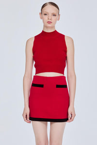 Crop Knit Top