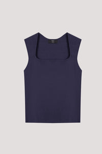 Contoured Square Neck Top