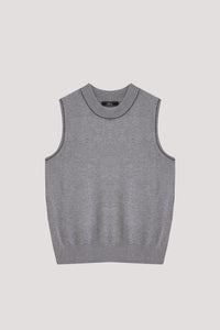 Contrast Trim Knit Top