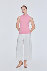 Basic Mock Neck Knit Vest