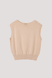 Smart Sleeveless Knit Top