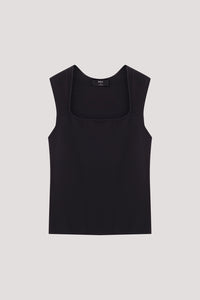 Contoured Square Neck Top