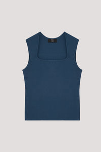 Contoured Square Neck Top