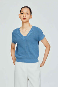 Textured Magyar Knit Blouse