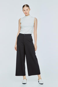Straight-Flare Cut Pants
