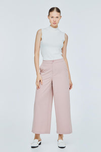Straight-Flare Cut Pants
