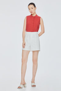 Basic Pleated Shorts