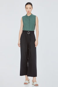 Elasticated Wide Leg Pants