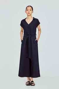 Sleeveless Flare Leg Jumpsuit