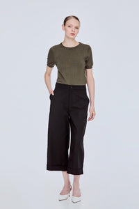 Basic Wide Leg Trousers