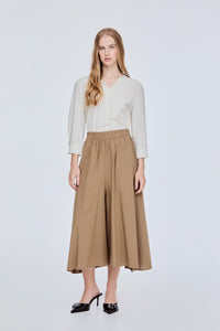 Gathered Flowy Trousers