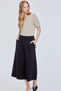 Wide Flare Trousers
