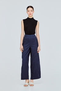 Panelled Straight Cut Pants