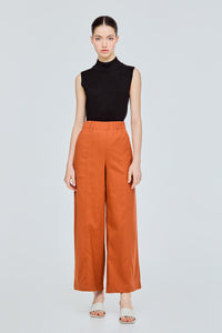 Panelled Straight Cut Pants