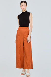 Panelled Straight Cut Pants