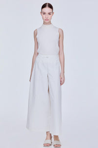 Panelled Wide Leg Trousers