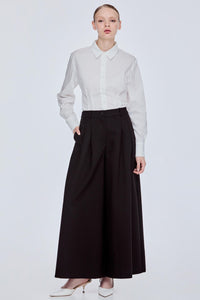 Wide Flare Trousers