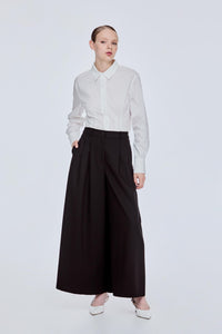 Wide Flare Trousers