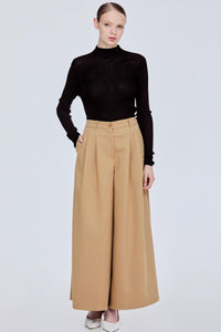 Wide Flare Trousers
