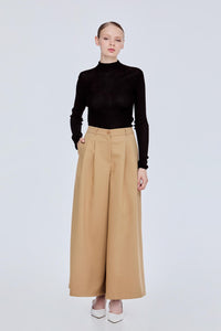 Wide Flare Trousers