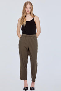 Elasticised Tapered Pants