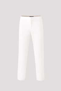 Double Waist Band Detail Tapered Pants