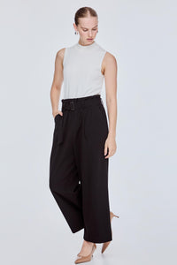 Relaxed Paperbag Trousers