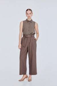 Relaxed Paperbag Trousers