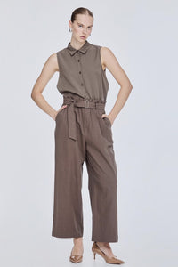 Relaxed Paperbag Trousers