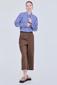 Belted Straight Leg Pants