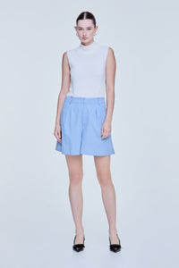 Pleated Casual Shorts