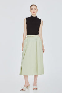 Classic Midi A-Line Skirt