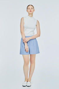 Basic Pleated Shorts