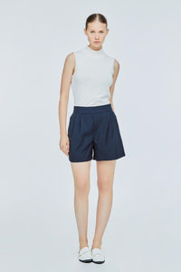 Basic Pleated Shorts