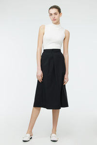 Wrapped A-Line Skirt