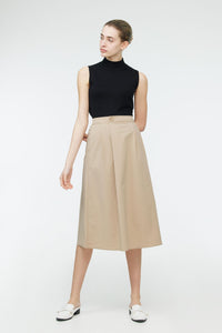 Wrapped A-Line Skirt