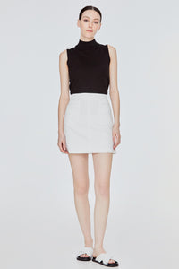 Patch Pocket Mini Skirt
