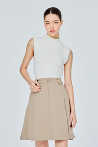 Inverted Pleat Skirt