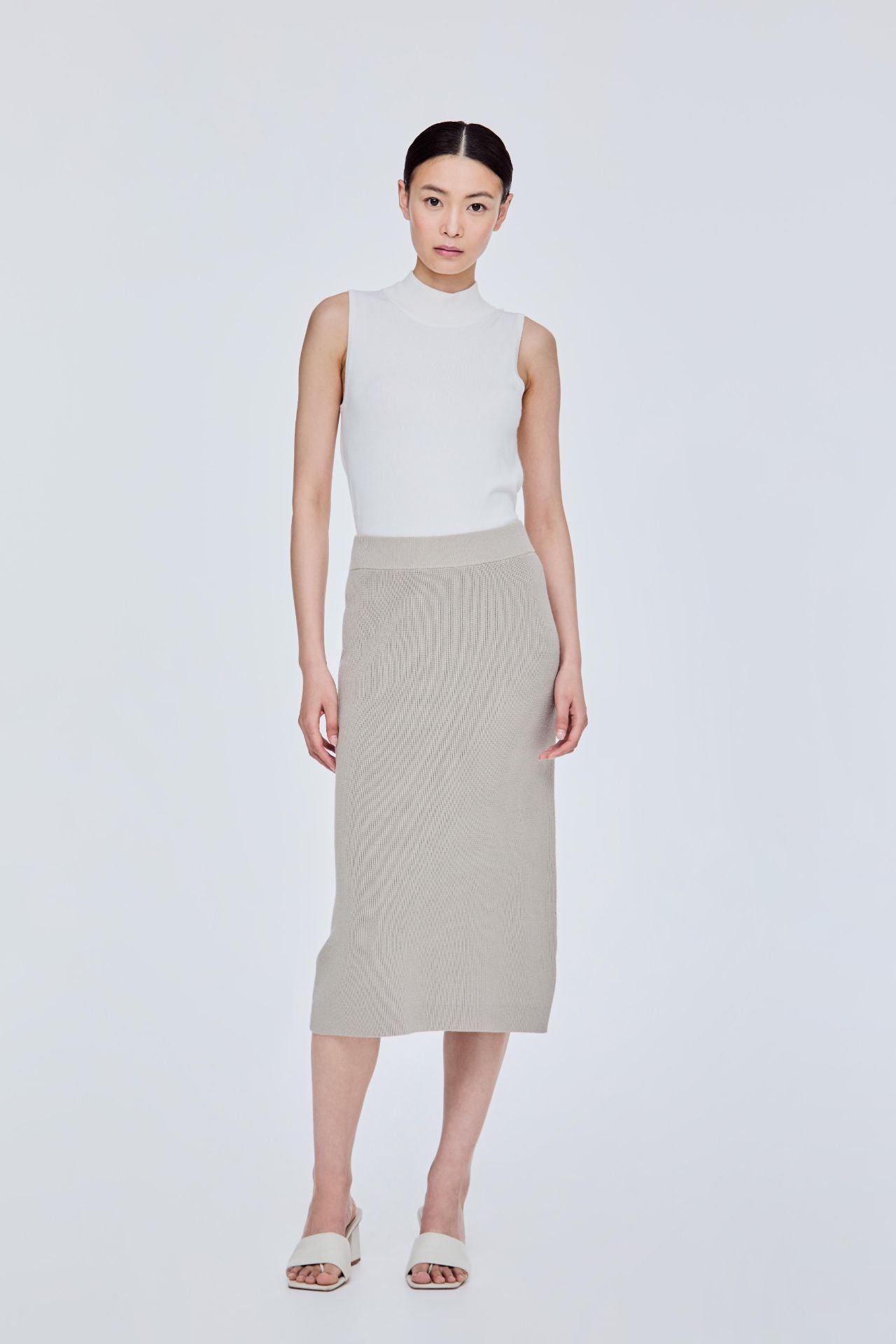 Knit Tight Skirt Midi Midi Knit Pencil Skirt – IORA