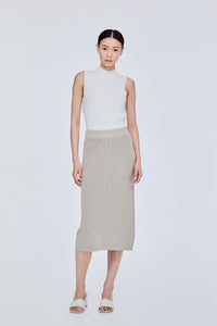 Midi Knit Pencil Skirt