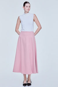 Panelled Flare Skirt