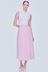Front Slit Flare A-Line Skirt