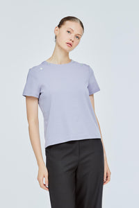 Buttoned Jersey Blouse