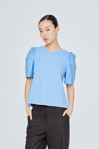 Ruffled Tee Blouse